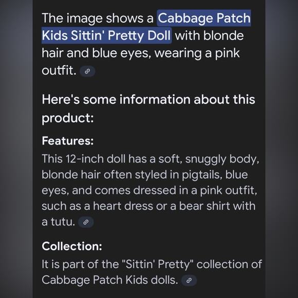 Charming Cabbage Patch Kids Doll with Blonde Hair - Picture 4 of 6